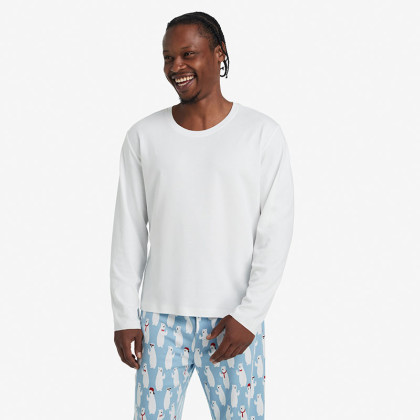 Family Printed Peruvian Cotton Men's Pajama Set