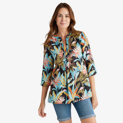Printed Voile Women's Tunic