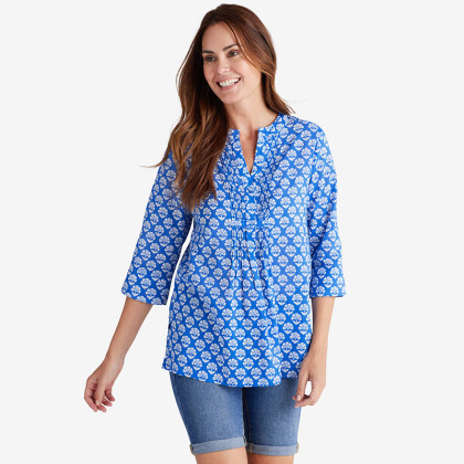 Printed Voile Women's Tunic