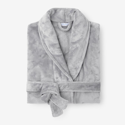 Womens Robes - Light Gray, L