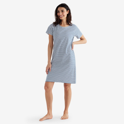 Yarn-Dyed Stripe Pima Nightshirt