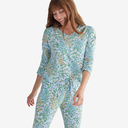TENCEL™ Modal Jersey Knit Jogger Pants Pajama Set