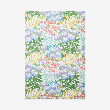 Garden Floral Cotton Tea Towel - Floral Blossom