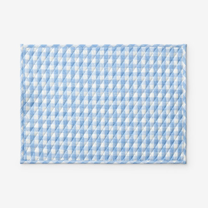 Yarn-Dyed Gingham Placemats, Set of 4
