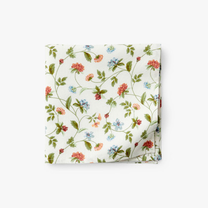 Garden Floral Cotton Napkins, Set of 4