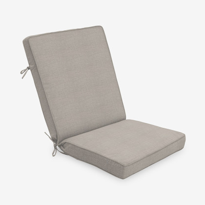 Chair & Seatback Cushion - Silver