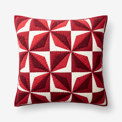 Quilted Holiday Pillow Cover
