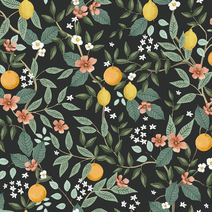 Citrus Grove Removable Wallpaper