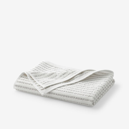 Ruched Stripe Throw