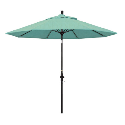 Market Umbrella with Crank Lift - Black or Bronze Finish