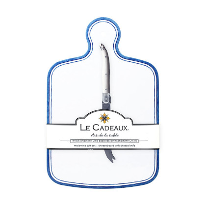Maison Melamine Cheese Board with Laguiole Cheese Knife