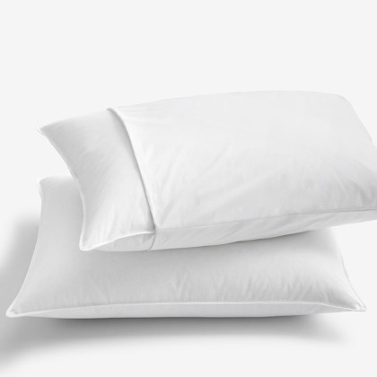 4-Piece Best Down Pillow & Protector Bundle