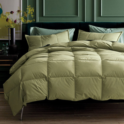 Premium Down Light Warmth Comforter - Sage, Twin