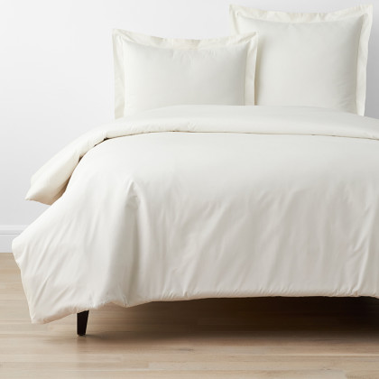 Classic Cool Organic Cotton Percale Percale Bed Duvet Cover