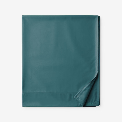 Classic Smooth Cotton Wrinkle-Free Sateen Flat Bed Sheet