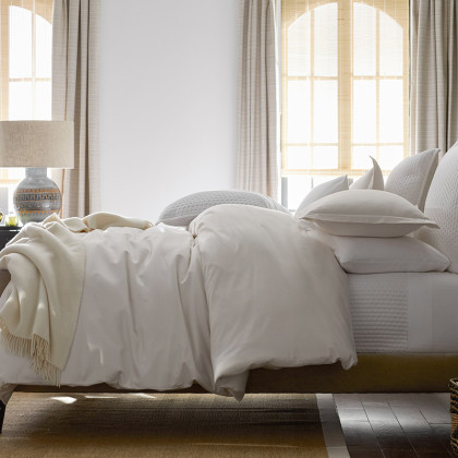 Luxe Ultra-Cozy Cotton Flannel Deep Pocket Flat Bed Sheet - Mocha, Cal King