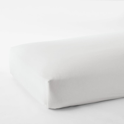 Classic Smooth Organic Cotton Sateen Fitted Bed Sheet