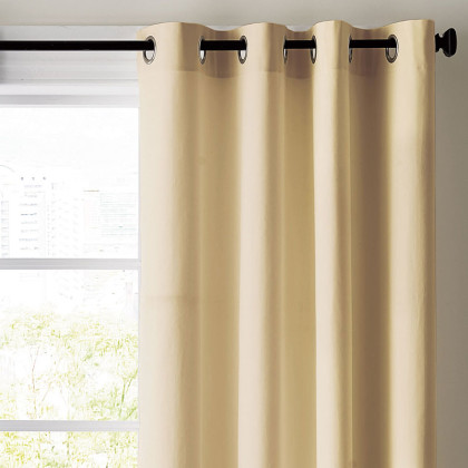 Room Darkening Grommet Top or Rod Pocket Window Curtain