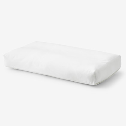 Knee and Leg Posture Pillow Cover - White