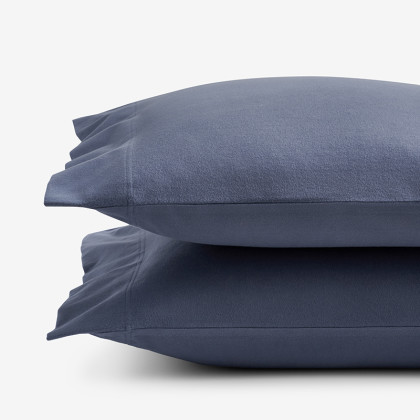 Luxe Ultra-Cozy Cotton Flannel Pillowcase Set