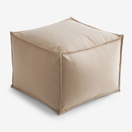 Indoor/Outdoor Square Pouf