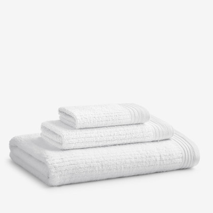 Quick Dry Hand Towel by Micro Cotton® - White