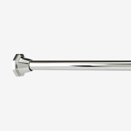 Santa Maria Decorative Metal Adjustable Shower Rod