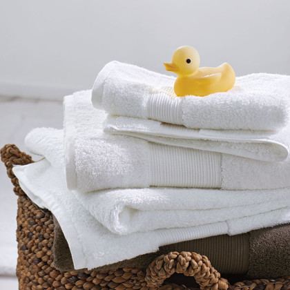 Regal Egyptian Cotton Bath Towel - White