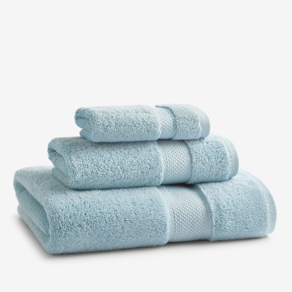 Sterling Supima® Cotton Bath Sheet - Aqua Haze