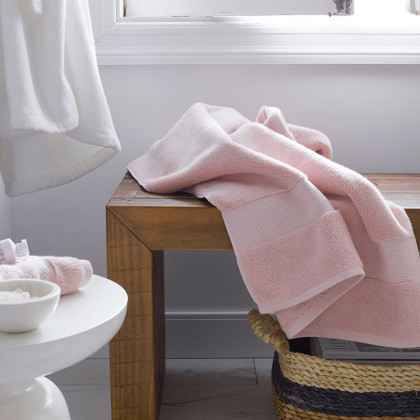 Sterling Supima® Cotton Bath Towel - Soft Pink