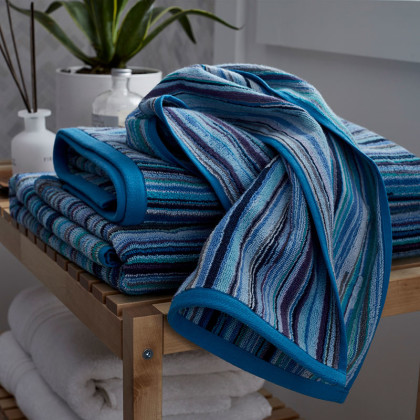 Rhythm Washcloths, Set of 2 - Blue