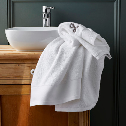 Organic Cotton Bath Towel - White