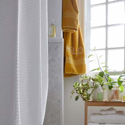 Turkish Cotton Bath Towel Set - Deep Yellow