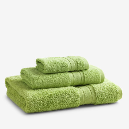 Turkish Cotton Washcloths, Set of 2 - Field Green