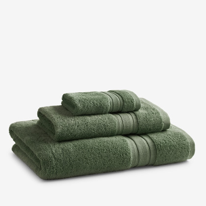 Turkish Cotton Bath Towel - Marsh Green