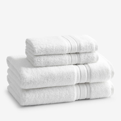 Turkish Cotton Bath 4-Piece Towel Set