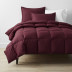 Premium Down Light Warmth Comforter - Merlot, Twin