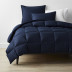 Premium Down Light Warmth Comforter - Navy Blue, Twin