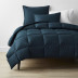Premium LoftAIRE™ Down Alternative Light Warmth Comforter - Teal Blue, Twin