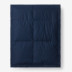Premium Down Blanket - Navy Blue, Twin