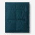 Premium Down Blanket - Teal Blue, Twin