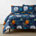 Space Travel Classic Cool Organic Cotton Percale Comforter Set - Twin