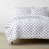 Stars Classic Cool Organic Cotton Percale Comforter Set - Blue, Twin