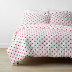 Stars Classic Cool Organic Cotton Percale Comforter Set - Red, Twin
