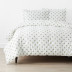 Stars Classic Cool Organic Cotton Percale Comforter Set - Moss, Twin/Twin XL