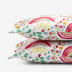 Rainbow Classic Cool Organic Cotton Percale Pillowcases - Multi, Standard
