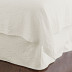 Putnam Cotton Matelassé 14 in. Drop Bed Skirt - Ivory