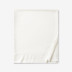 Premium Smooth TENCEL™ Lyocell Sateen Flat Bed Sheet - Ivory, Full