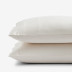 Premium Smooth Egyptian Cotton Sateen PIllowcase Set - Cream, Standard
