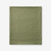 Premium Breathable Relaxed Linen Solid Flat Bed Sheet - Moss Green, Twin/Twin XL